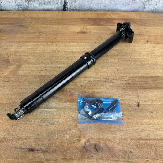 New! Switch Components SW 31.6mm 100mm Drop 370mm Dropper Seatpost + Remote