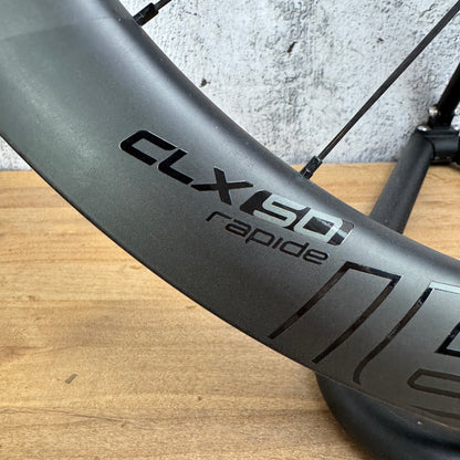Low Mile! Roval CLX 50 CeramicSpeed Carbon Disc Brake Bike Wheelset 700c 1405g