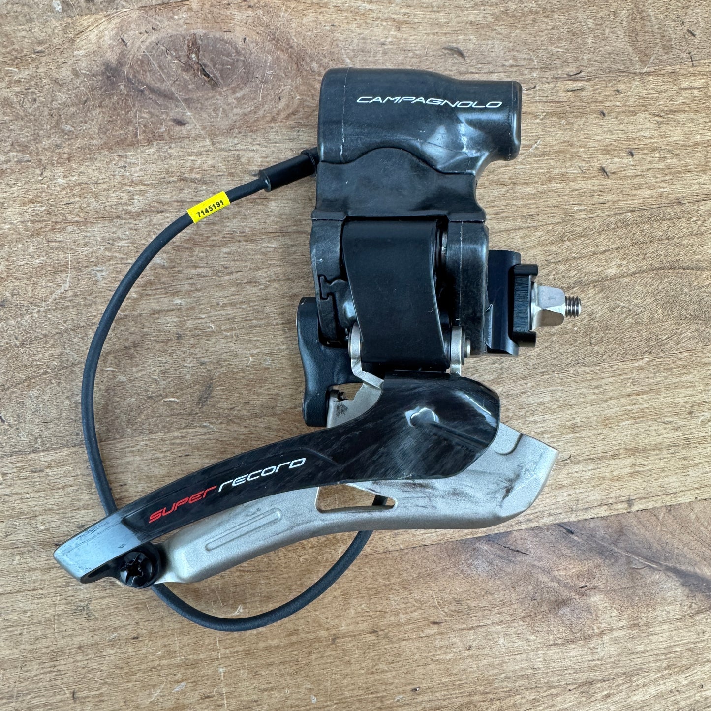 Ridden Once! Campagnolo Super Record 12 EPS FD19-SR12BEPS Front Derailleur 130g