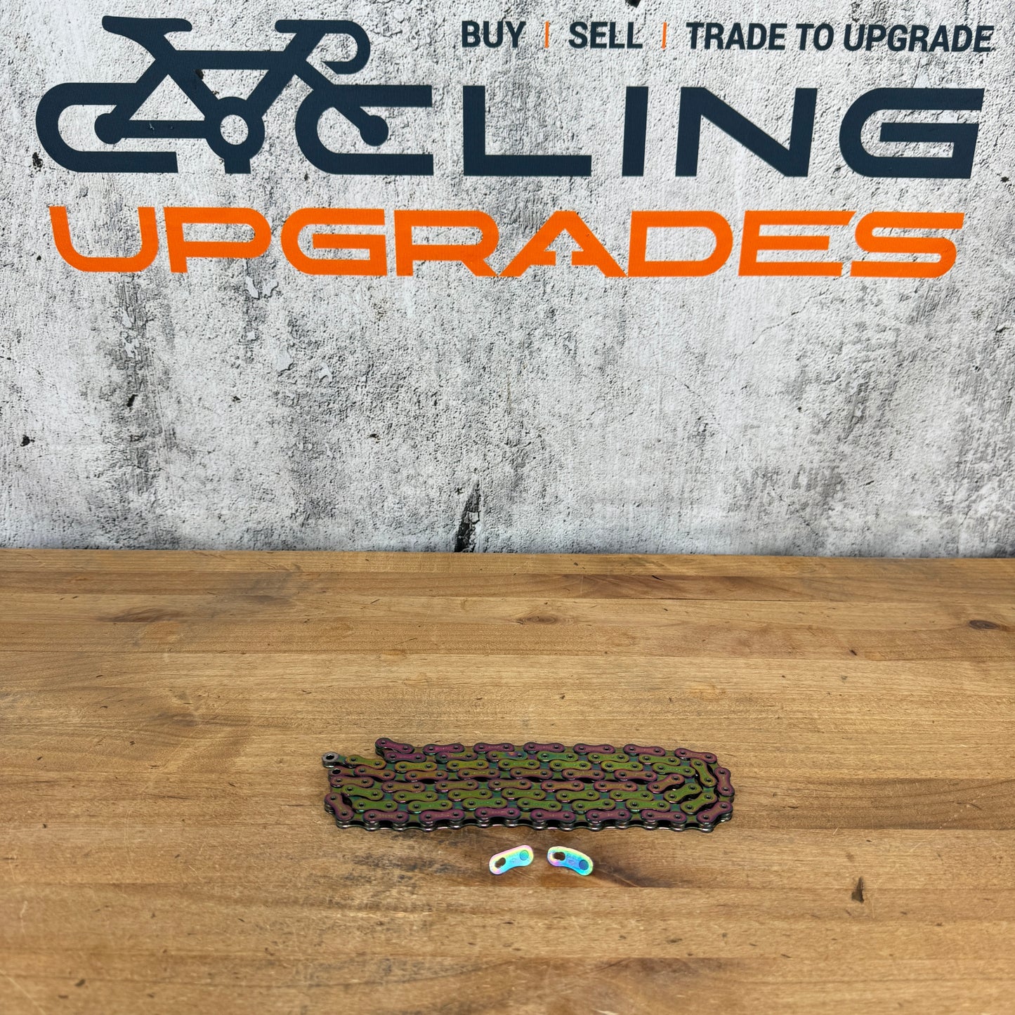 Low Mile Sram XX1 Eagle 12-Speed Rainbow Bike Chain - Various Lengths Available