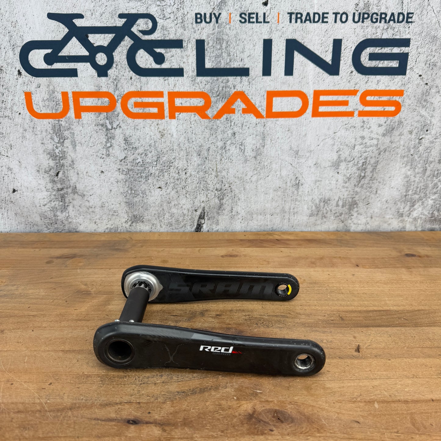 SRAM Red 22 175mm GXP 11-Speed 8-Bolt Carbon Bike Crankset 438g