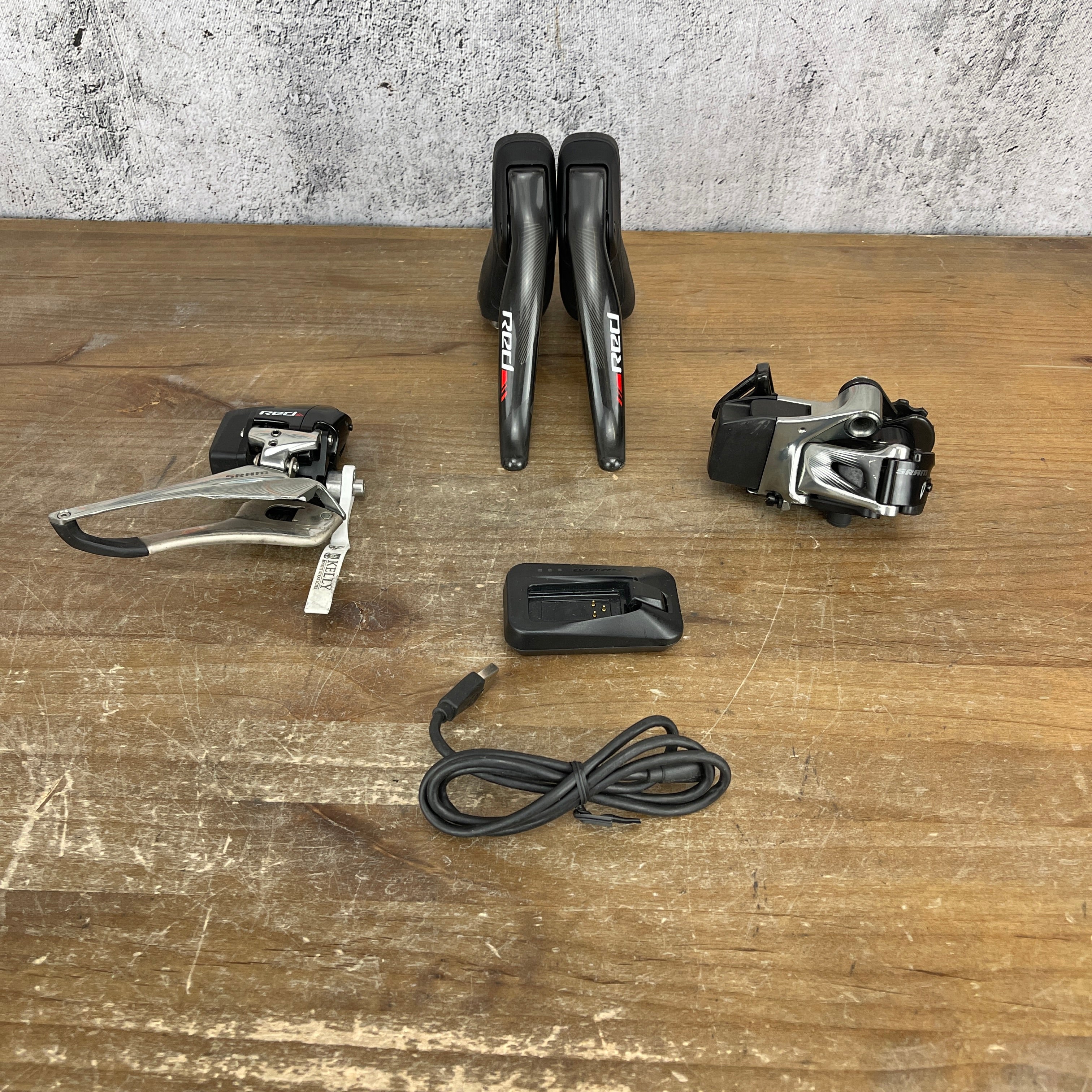 Sram Red eTap 11-Speed Electronic Rim Brake Road Bike Mini Groupset Wireless