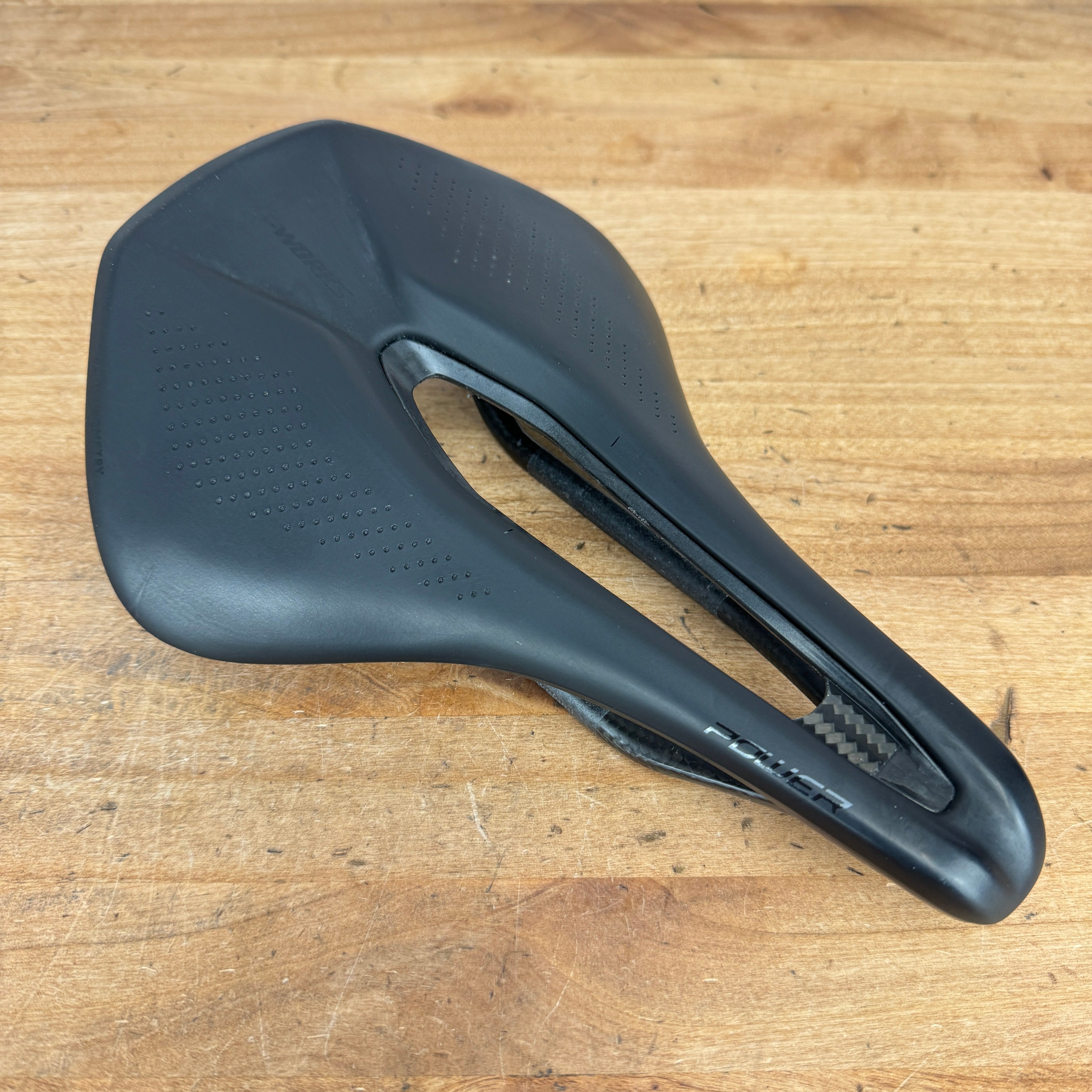 Specialized S-Works Power 155mm 7x9mm Carbon Rails Bicycle Saddle