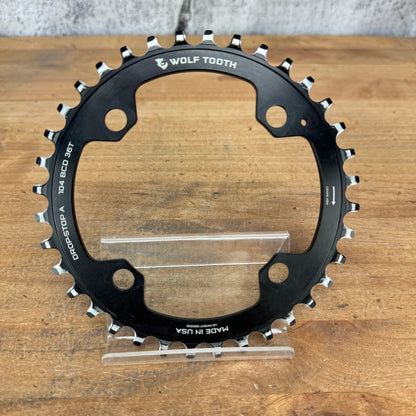 Wolf Tooth Drop-Stop A 36t 4Bolt 104BCD 1x Mountain Bike Chainring 58g