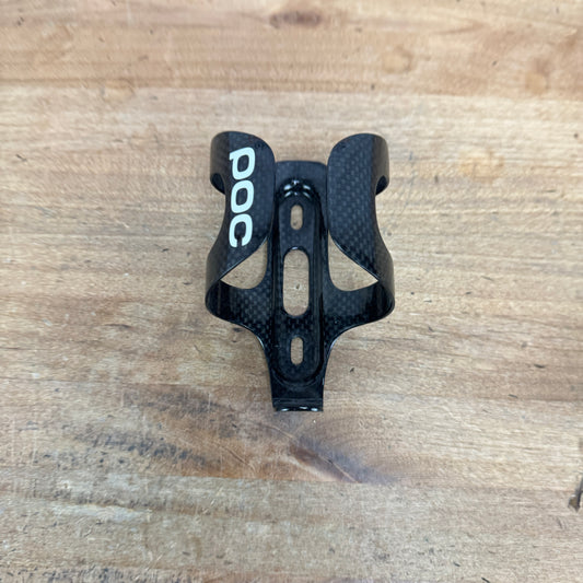 POC Gloss Carbon 3D Weave Single Bike Water Bottle Cage 24g