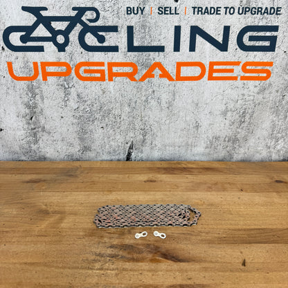 Light Wear! FSA N11 11-Speed 108 Links Silver Bike Chain + Master Link 253g