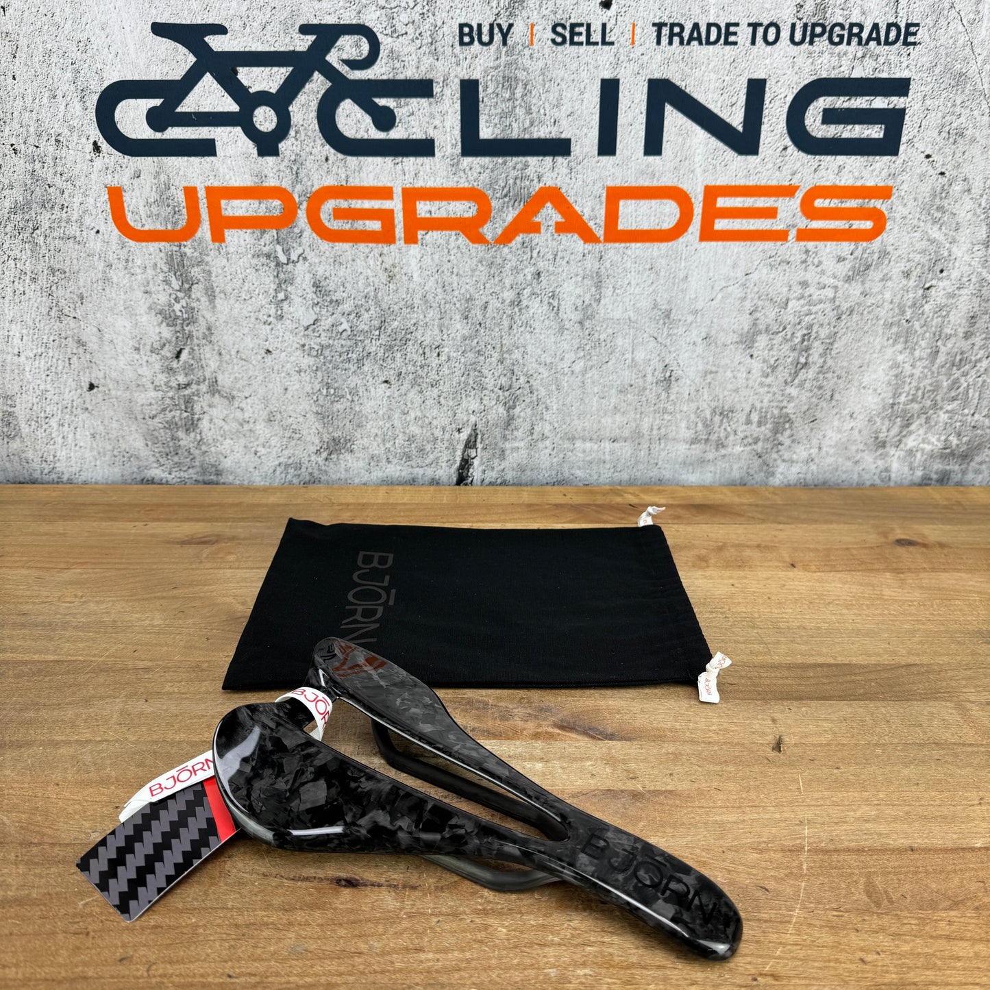 New! Bjorn Seldo Camo Glossy Full Carbon Bike Saddle 87g