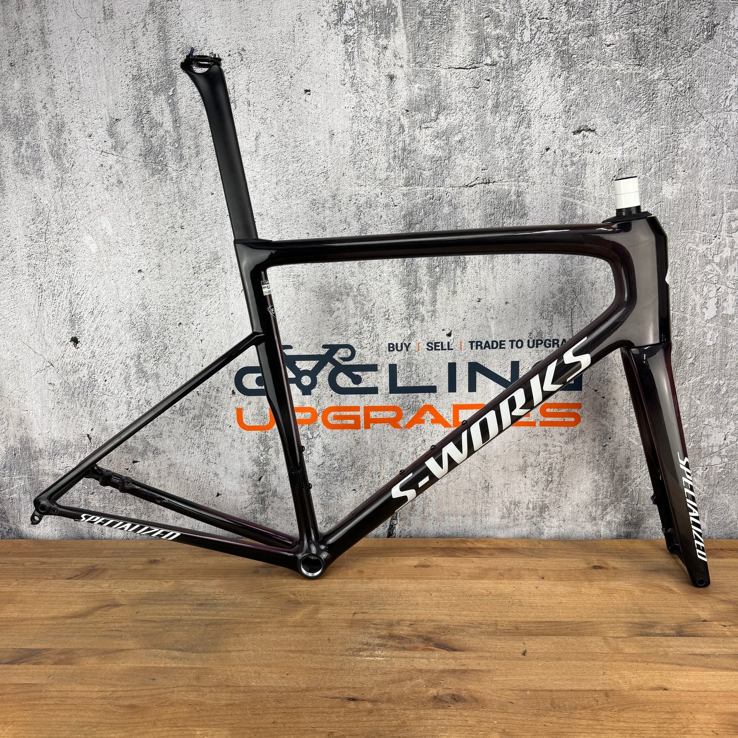 Ridden Once! 2024 Specialized S-Works Tarmac SL8 58cm Carbon Disc Frameset 700c