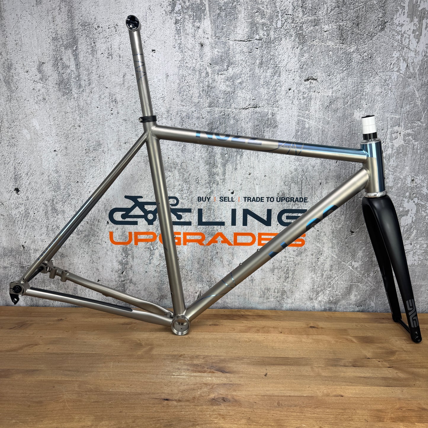 2018 No. 22 Drifter 57.5cm Titanium Disc Brake Gravel Frameset Enve Chris King