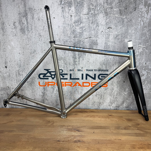 2018 No. 22 Drifter 57.5cm Titanium Disc Brake Gravel Frameset Enve Chris King