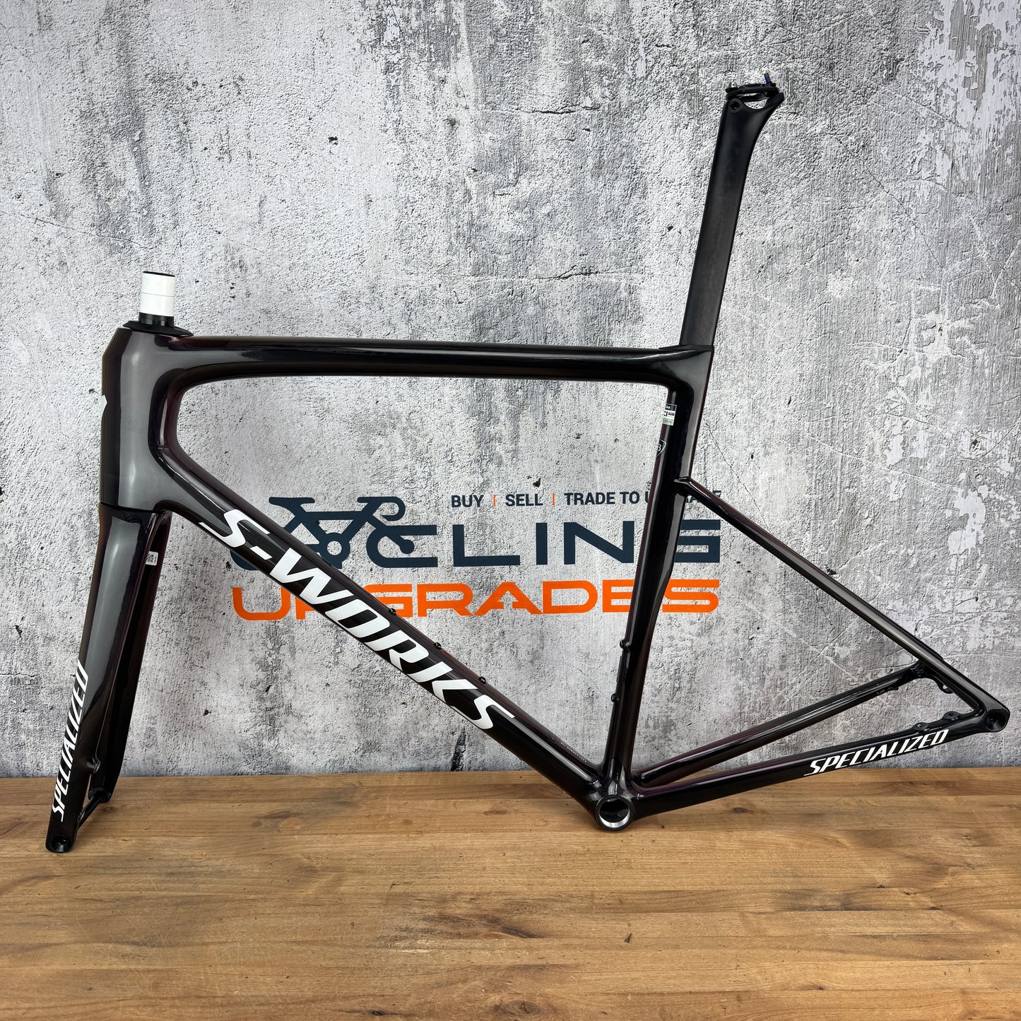 Ridden Once! 2024 Specialized S-Works Tarmac SL8 58cm Carbon Disc Frameset 700c