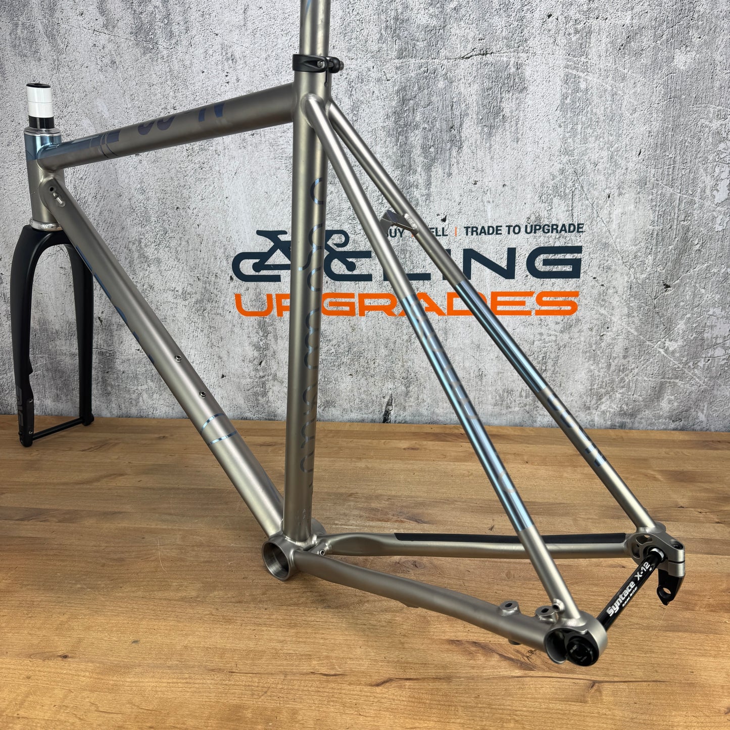 2018 No. 22 Drifter 57.5cm Titanium Disc Brake Gravel Frameset Enve Chris King