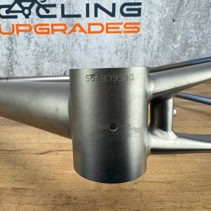 2018 No. 22 Drifter 57.5cm Titanium Disc Brake Gravel Frameset Enve Chris King