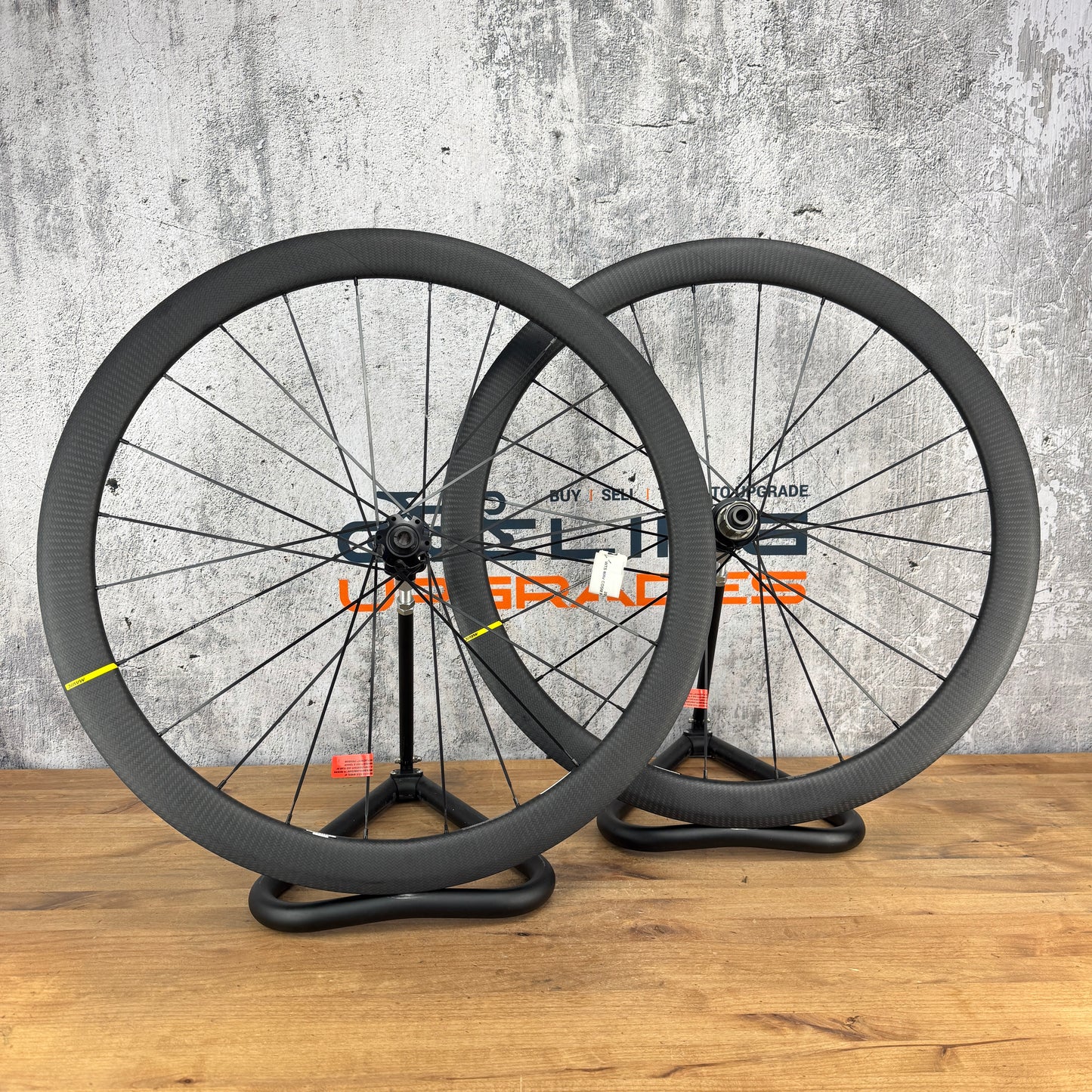 New! Mavic Cosmic Pro UST 45mm Tubeless Disc Brake Carbon Wheelset 1677g