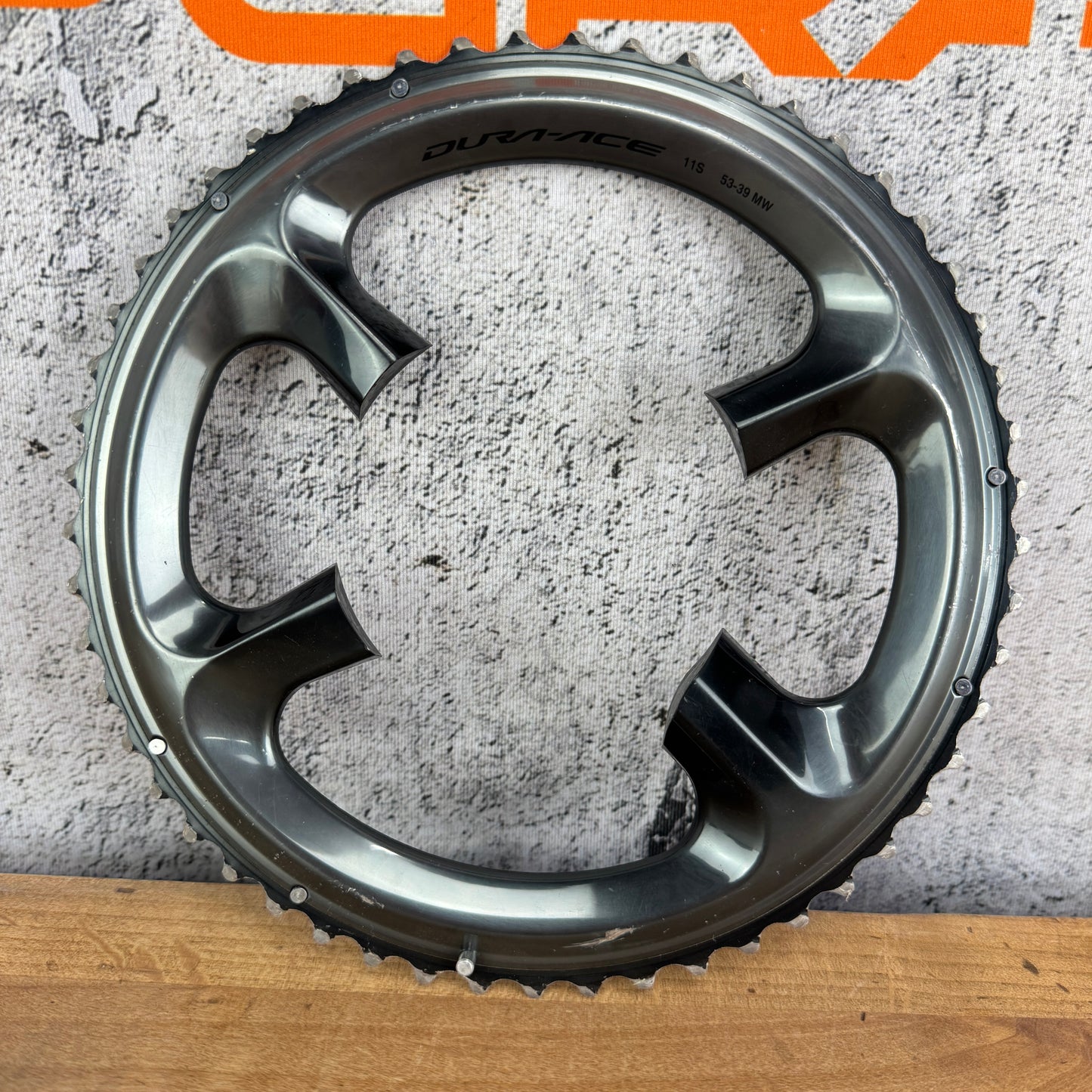 Shimano Dura-Ace R8000 53/39t 11-Speed 110BCD 4-Bolt Chainring Set 140g