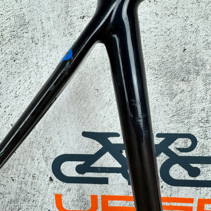 2021 Open MIN.D Large Carbon Disc Frameset 700c Midnight Blue 1418g