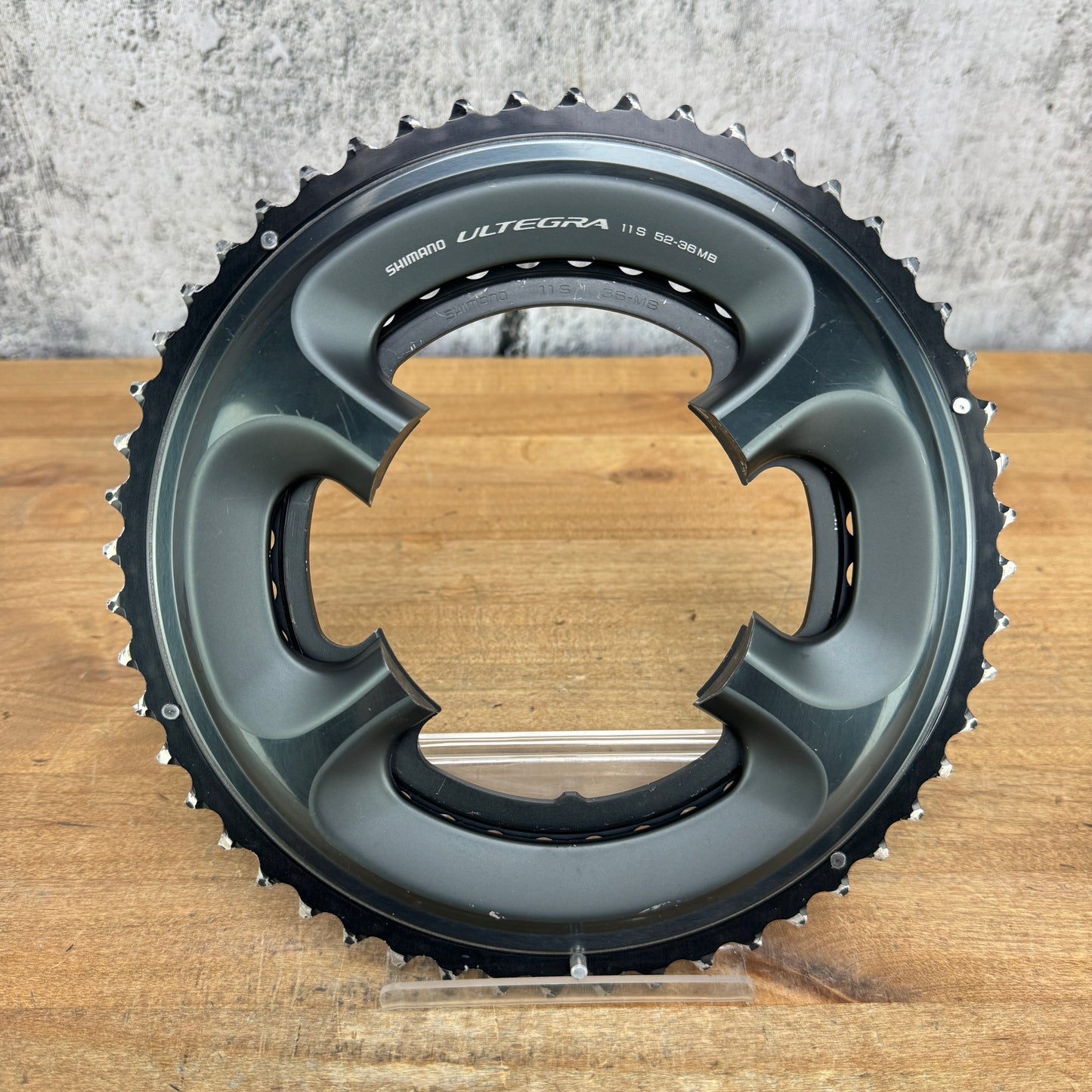 Shimano Ultegra FC-6800 52/36t 11-Speed 4-Bolt 110BCD Bike Chainring Set 168g