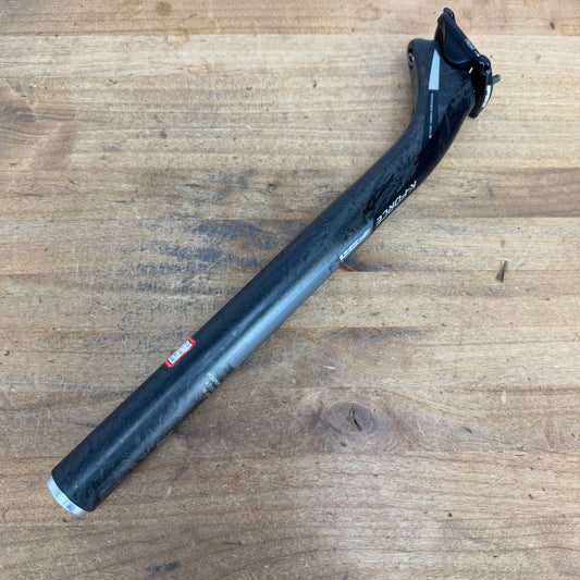FSA K-Force 25mm Setback 31.6mm x 350mm Carbon Round or Oval Rail Clamp Seatpost