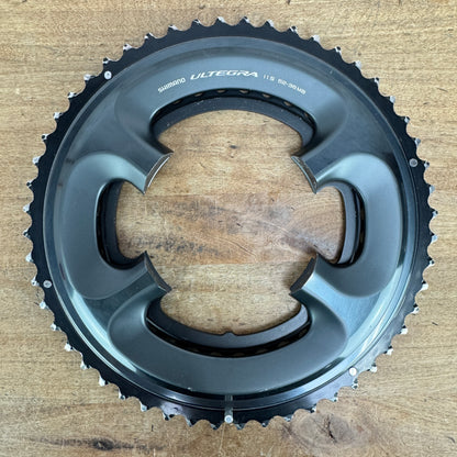 Shimano Ultegra FC-6800 52/36t 11-Speed 4-Bolt 110BCD Bike Chainring Set 168g