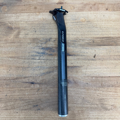 FSA K-Force 25mm Setback 31.6mm x 350mm Carbon Round or Oval Rail Clamp Seatpost