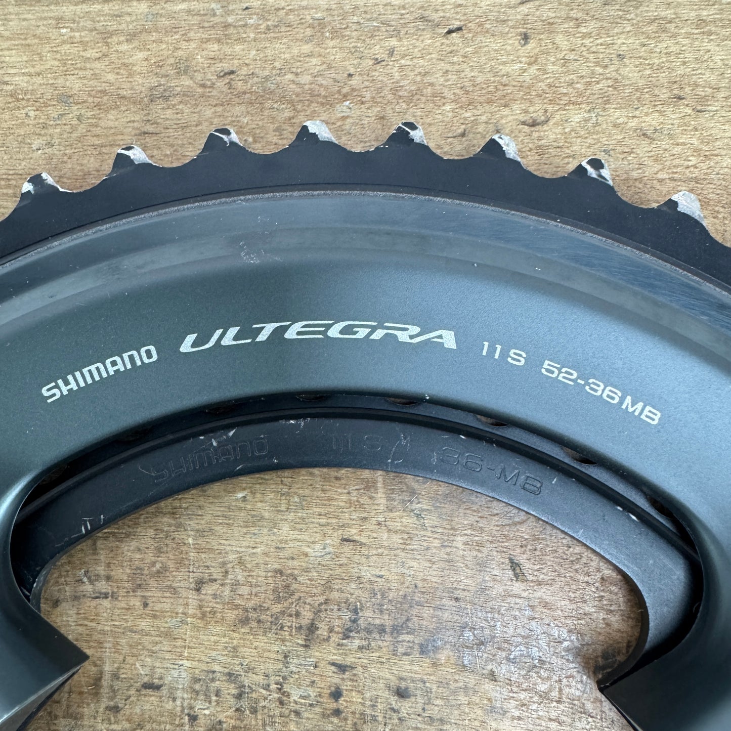Shimano Ultegra FC-6800 52/36t 11-Speed 4-Bolt 110BCD Bike Chainring Set 168g