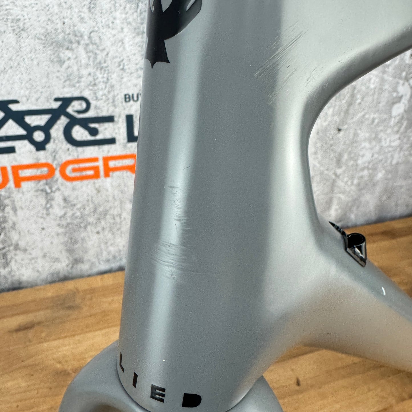 2019 Allied Alfa Allroad 56cm Carbon Disc Brake Frameset 700c Dove Grey 1582g