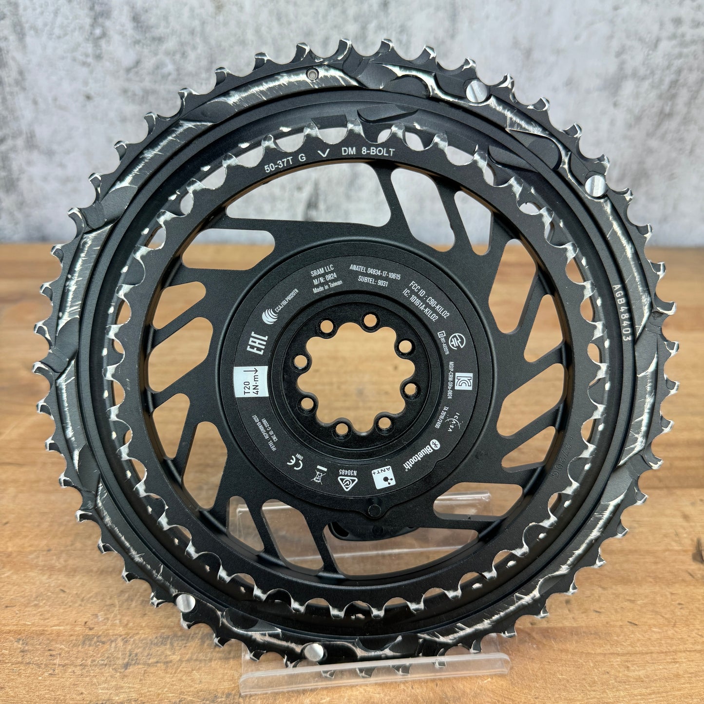 SRAM RED AXS Quarq 50/37t 12-Speed 8-Bolt Direct Mount Power 