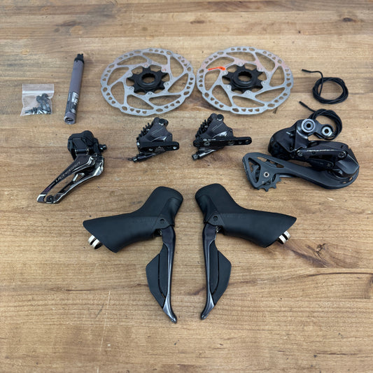 Low Mile! Shimano Ultegra R8170 12-Speed Di2 Hydraulic Disc Brake Mini Groupset