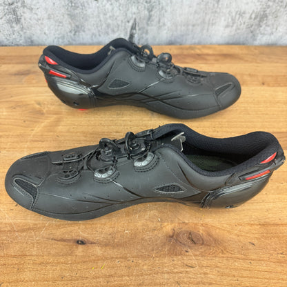 Light Use! Sidi Shot Size 45.5 EU 11.5 US 3-Bolt Road Carbon Cycling Shoes 645g