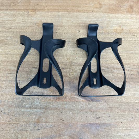 Pair Lezyne Carbon Team Bike Water Bottle Cages 49g