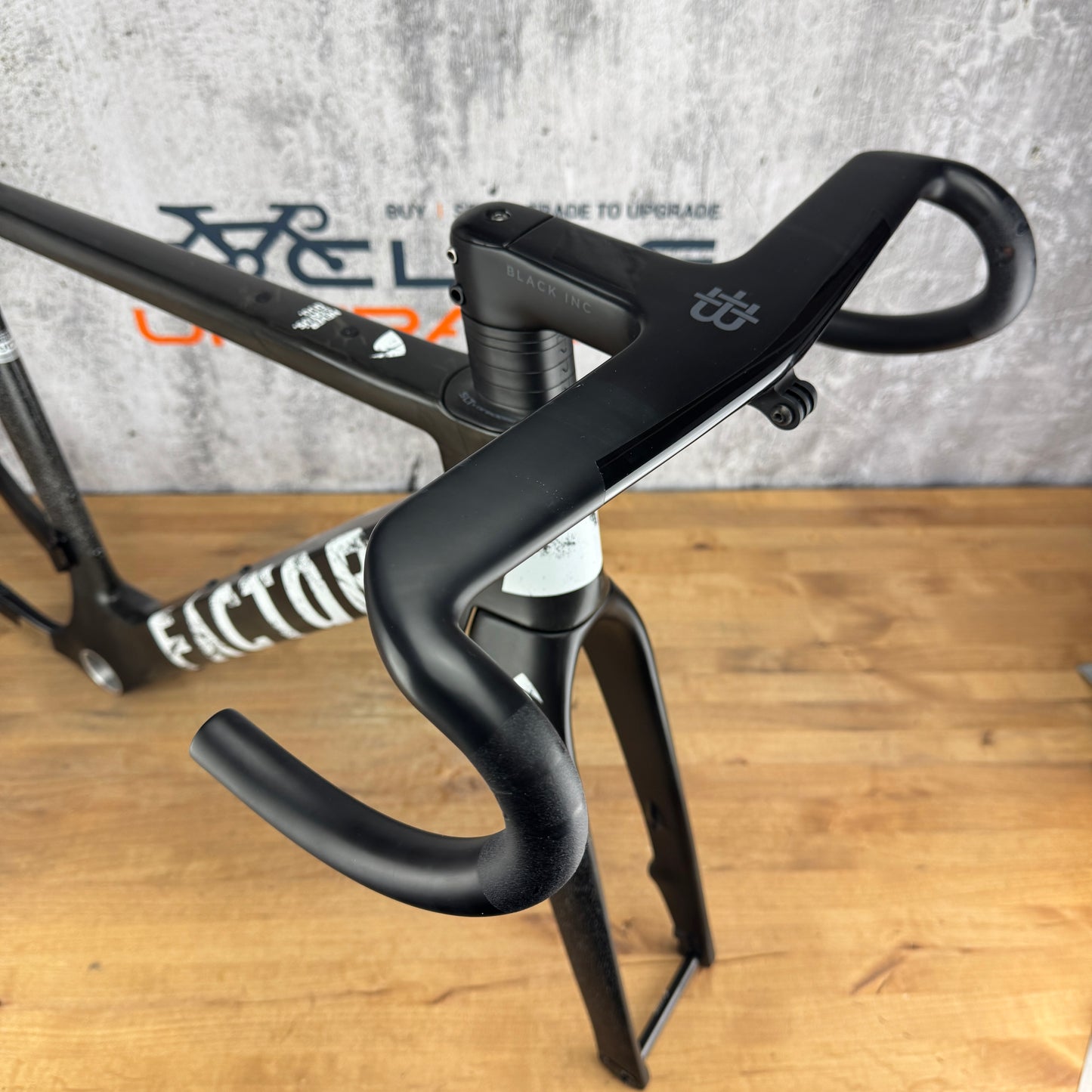 Low Mile! 2023 Factor Ostro Gravel 54cm Carbon Disc Frameset 700c 2413g