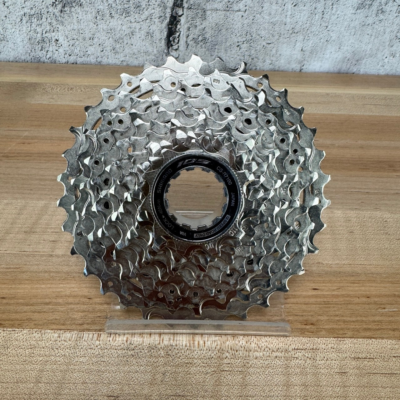 Shimano 105 CS-R7100 11-34 12-Speed HG Freehub "Light Wear" Bike Cassette 356g