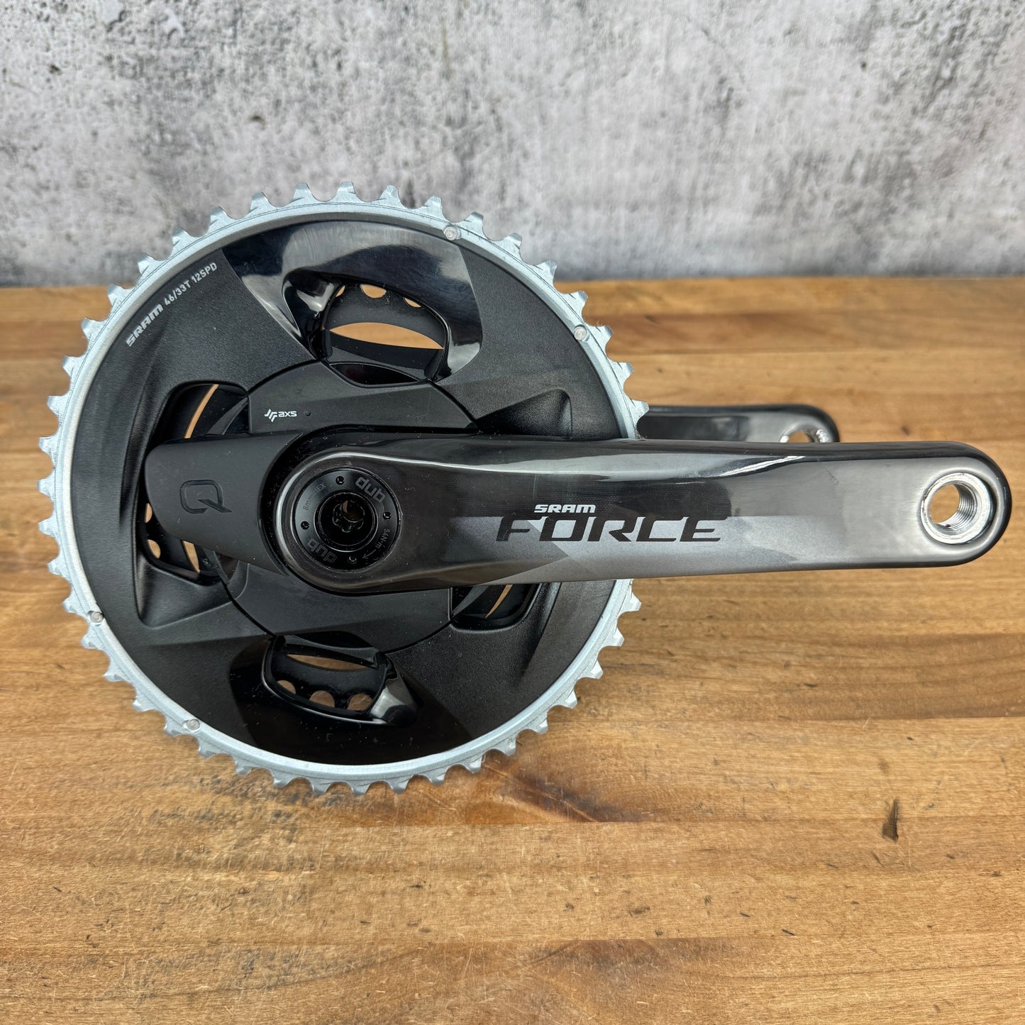 SRAM Force AXS D1 12-Speed Quarq Power Meter Carbon 46/33t Cra –