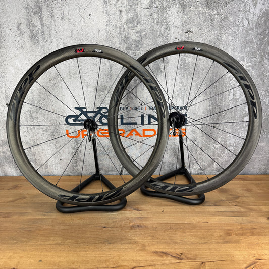 Zipp 303 Firecrest Carbon Clincher Wheelset 700c Rim Brake 1621g