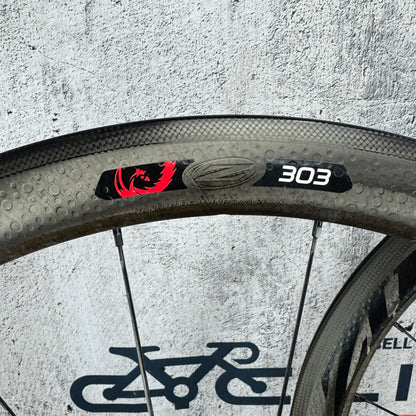 Zipp 303 Firecrest Carbon Clincher Wheelset 700c Rim Brake 1621g