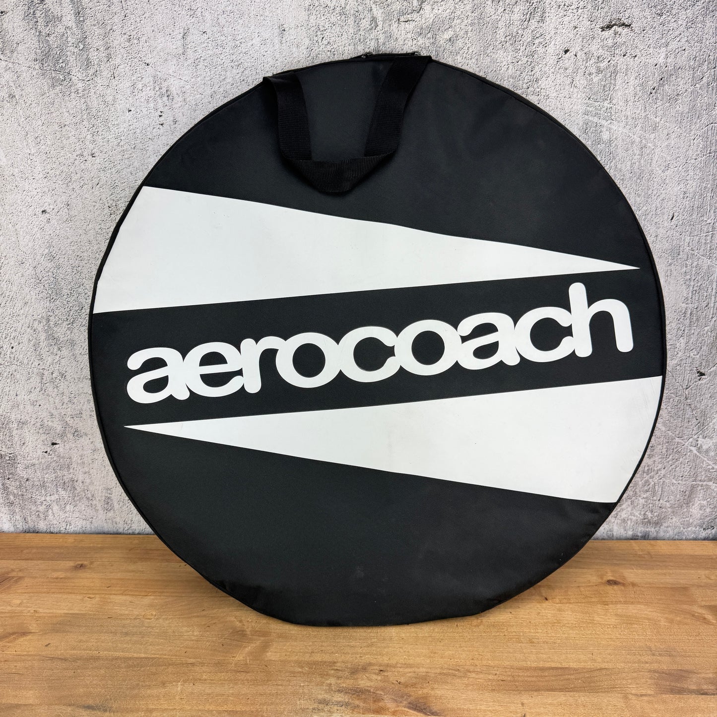 Low Mile! Aerocoach Aeox Zephyr 80mm Carbon Tubeless Disc Front Wheel 700c 907g