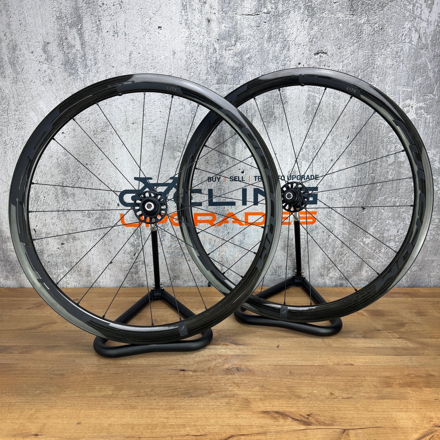 Mint! Fulcrum Speed 40 Lite Carbon Tubeless 2-Way Fit Disc Wheelset 700c 1539g