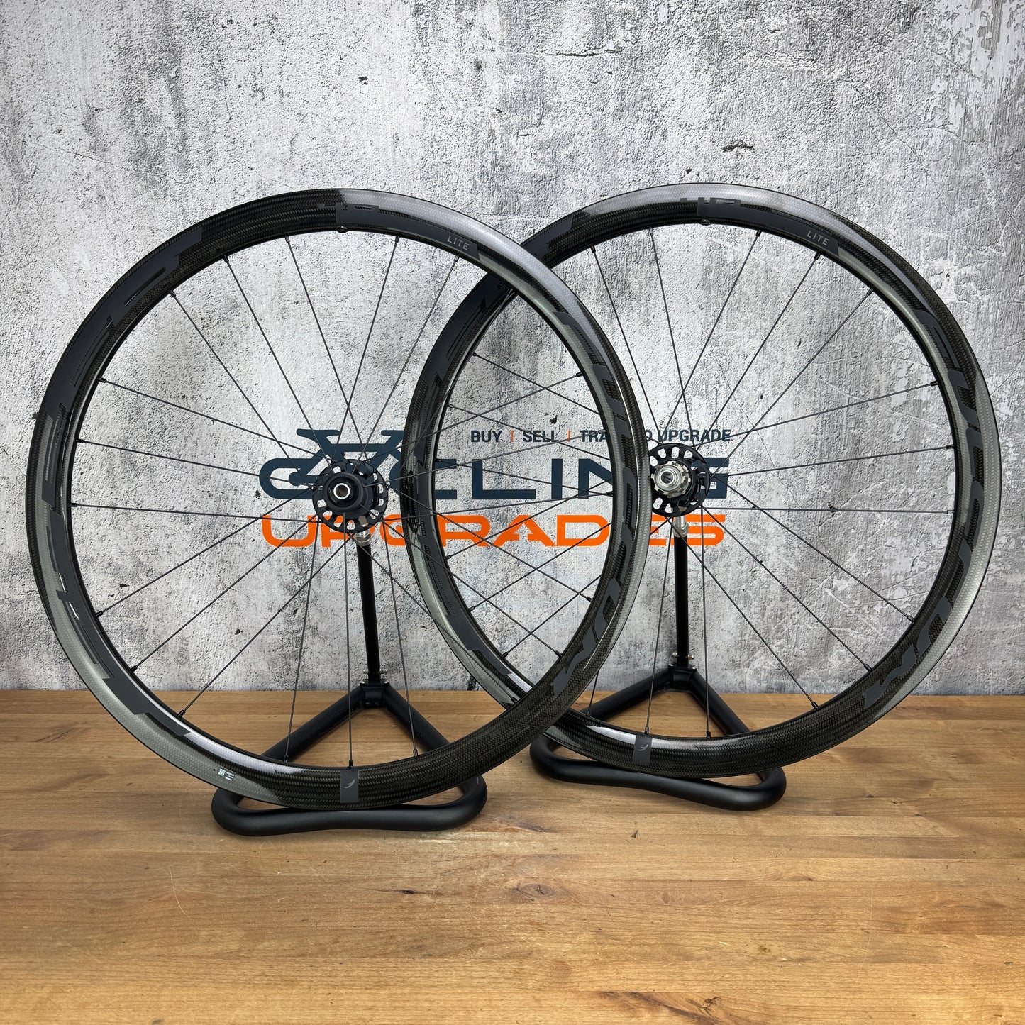 Mint! Fulcrum Speed 40 Lite Carbon Tubeless 2-Way Fit Disc Wheelset 700c 1539g