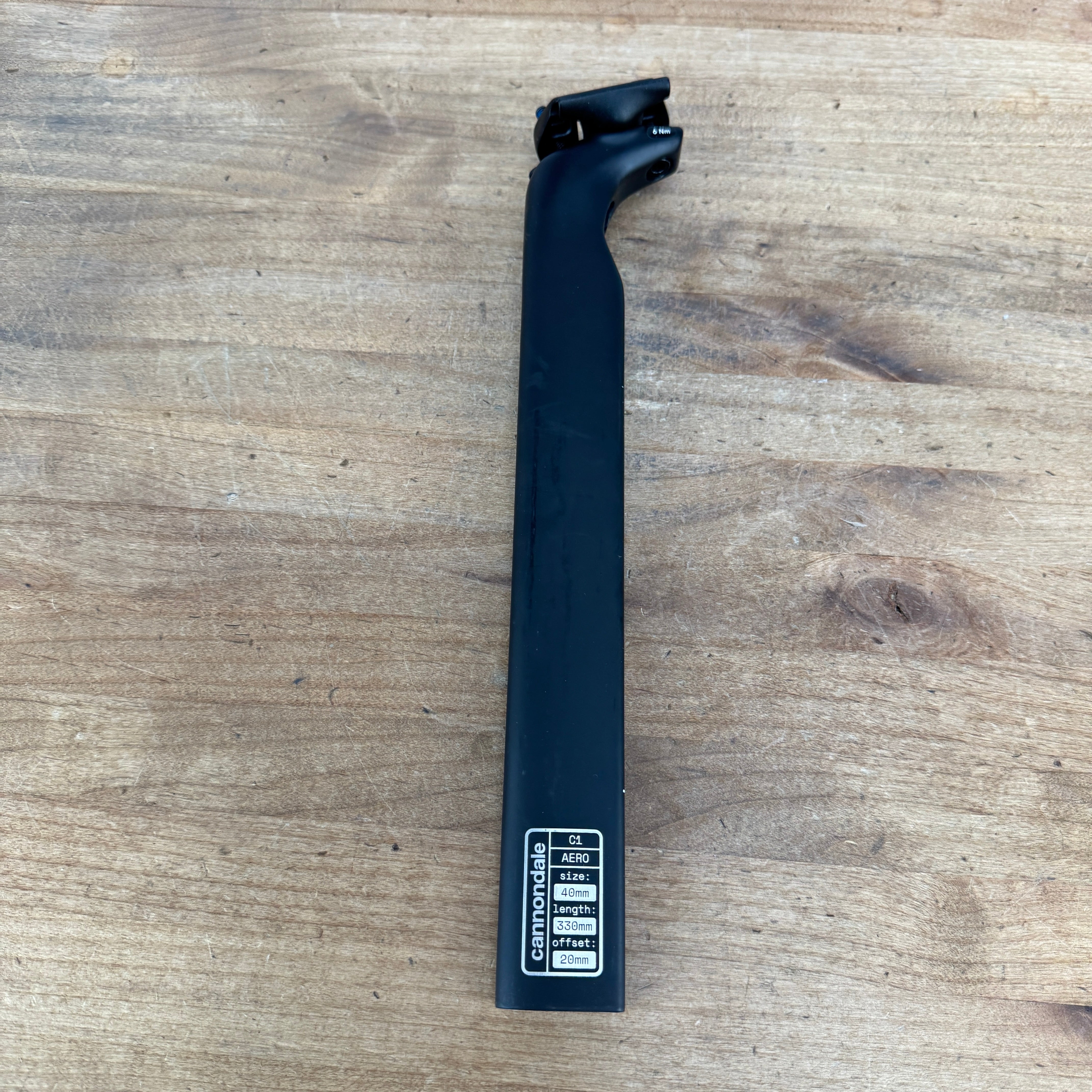 Cannondale c1 aeroシートポスト　キャノンデール　オフセット20 Cannondale 2023+ SuperSix EVO Carbon Seatpost v4 330mm 20 Offset