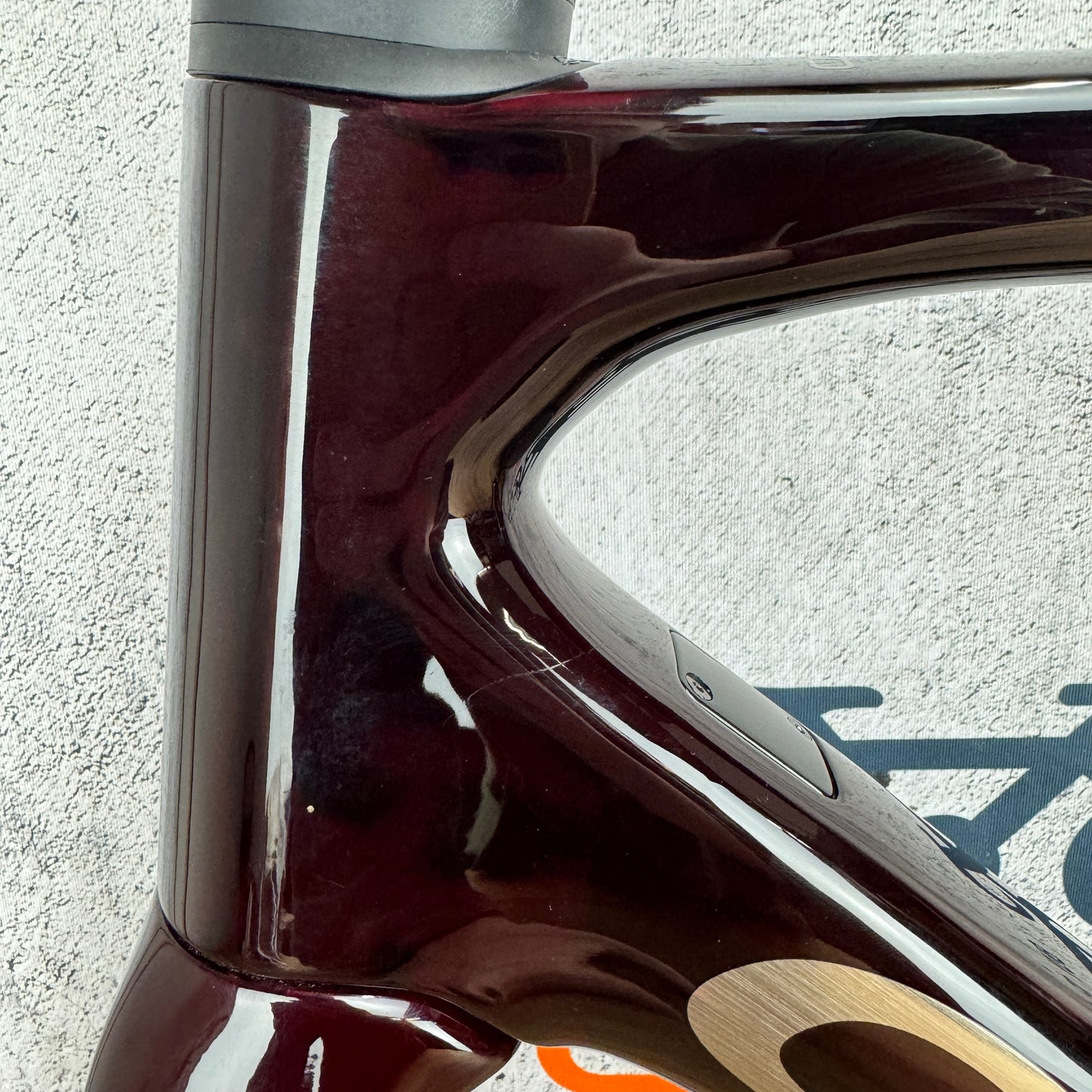 2023 Orbea Orca M20 OMX Size 53 (55cm) Red Wine Road Bike Frameset 700c 1780g