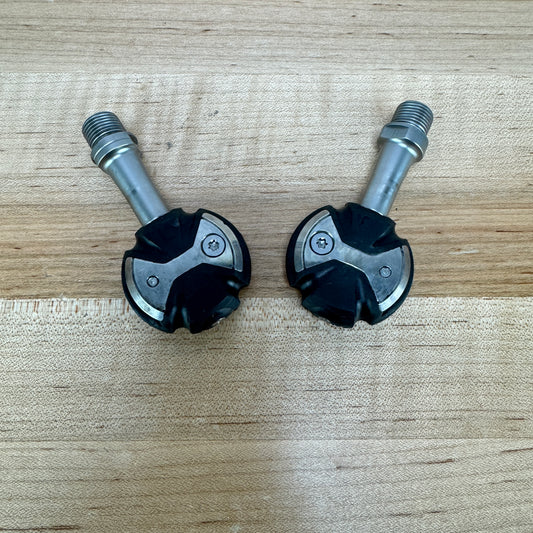 Speedplay Zero Stainless Steel Spindle Black Clipless Bike Pedals 209g