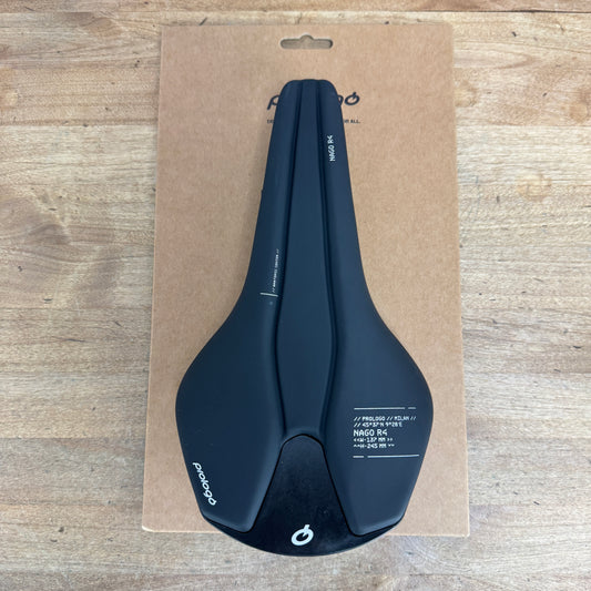 New! Prologo Nago R4 137mm 7x9mm Carbon Nack Rails Saddle 151g MSRP $252