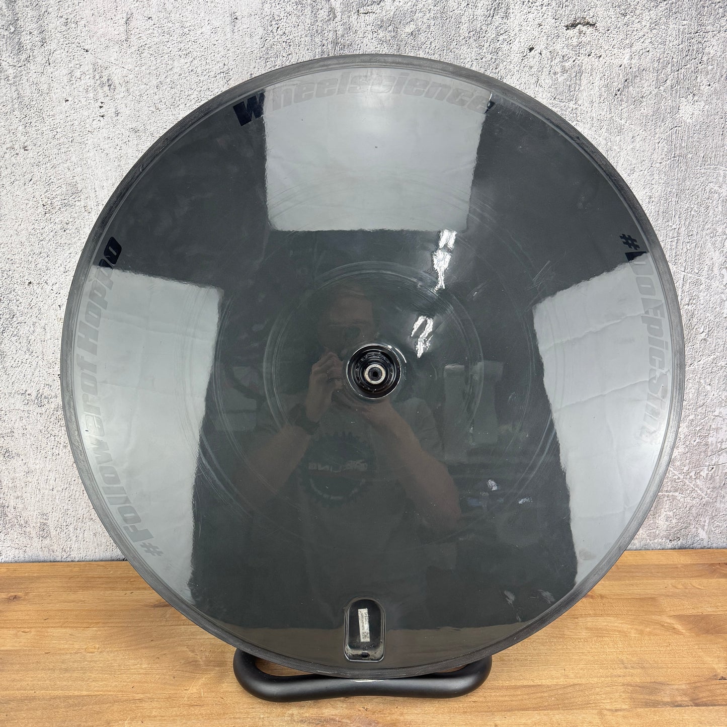 WheelScience Elemental Disc Carbon Clincher TT/Tri Rear Wheel 700c Rim Brake