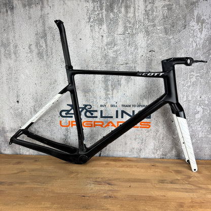 2022 Scott Addict Gravel XL 58cm Carbon Disc Brake Frameset 700c 2283g