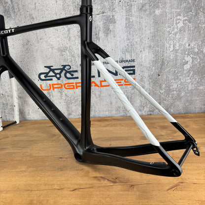 2022 Scott Addict Gravel XL 58cm Carbon Disc Brake Frameset 700c 2283g