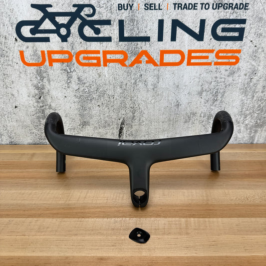 Low Mile! Roval Rapide Cockpit Carbon 100mm x 40cm Integrated Handlebar 328g