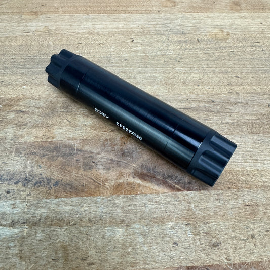 New! 5Dev 29mm x 130mm Boost Black Crankset Spindle 99g MSRP $100