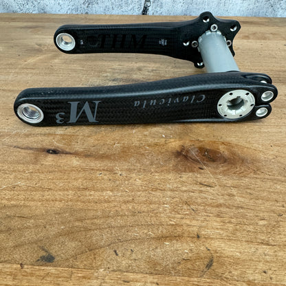 THM Clavicula M3 Road 175mm Carbon Crank Arms 30mm Spindle 336g
