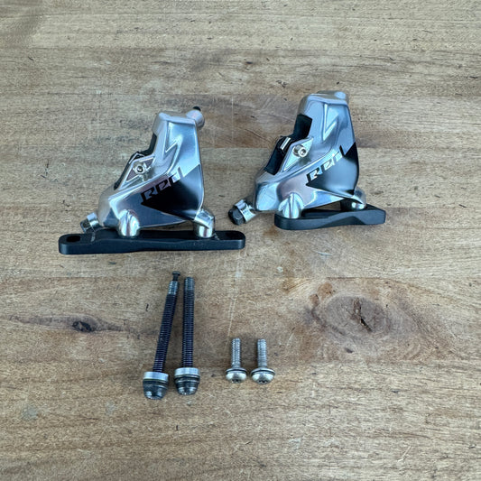 Low Mile! SRAM Red AXS Flat-Mount Two-Piece Disc Brake Calipers 270g