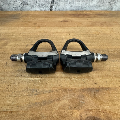 Low Mile! Garmin Rally RK200 Dual-Sided Clipless Power Meter Pedals w/Cleats